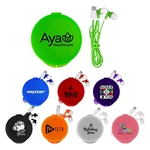 Round Type C Ear Bud Case