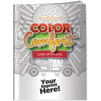 Adult coloring book with 24 pages of golf themed images.... from ASI 54100...