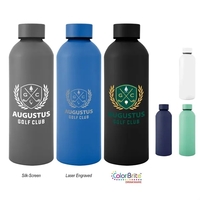25 oz. recycled aluminum bottle with double wall construction and a... from...