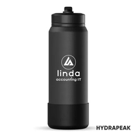 Hydrapeak® Sport Boot Water Bottle w/Straw Lid - 26oz