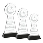 Crescent & Star Award on Hartford Base - Black