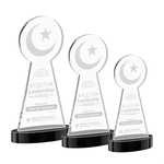 Crescent & Star Award on Alberton Base - Black
