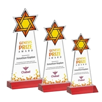 Star of David VividPrint™ Award - Red