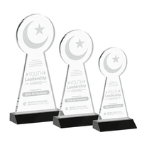 Crescent & Star Award - Black