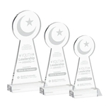 Crescent & Star Award - Clear