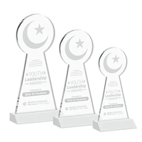 Crescent & Star Award - White