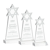 Star of David Award - Clear