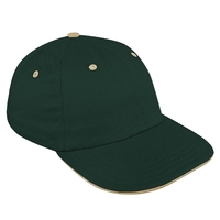 Unstructured "Dad" Brushed Cotton Union/USA Made Baseball Cap With Snapback....