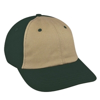 Unstructured "Dad" Brushed Cotton Union/USA Made Baseball Cap With Snapback....