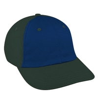 Unstructured "Dad" Brushed Cotton Union/USA Made Baseball Cap With Velcro...