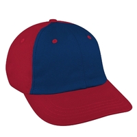 Unstructured "Dad" Cotton Twill Union/USA Made Baseball Cap With Fabric...