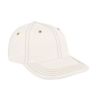 Unstructured "Dad" Cotton Twill Union/USA Made Baseball Cap With Velcro...