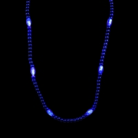 Light-up blue bead necklaces. Blank.... from ASI 98360 WOWLine / WOWLine®