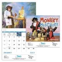 Monkey Mischief - Stapled... from ASI 40480 Koozie Group / Norwood Triumph...