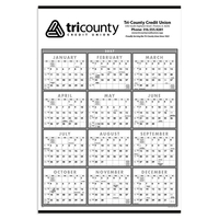 Black & White Span-A-Year Non-Laminated... from ASI 40480 Koozie Group
