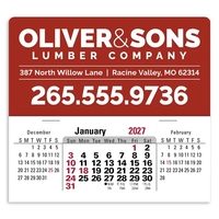 Press-N-Stick XL Header With 3-Month Horizontal Calendar ...... from ASI...