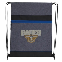 RPET Two-Tone Drawstring Backpack... from ASI 40480 Koozie Group