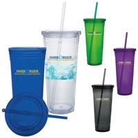 Double Wall Acrylic Tumbler - 24 oz.... from ASI 40480 Koozie Group / Norwood