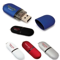 1 GB Oval USB 2.0 Flash Drive... from ASI 40480 Koozie Group