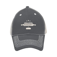 Heavy Stitch Cap With Mesh... from ASI 40480 Koozie Group