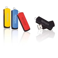 4 GB Slide USB 2.0 Flash Drive... from ASI 40480 Koozie Group