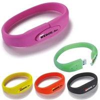 2 GB Wrist Band USB 2.0 Flash Drive... from ASI 40480 Koozie Group