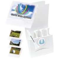 4-1 Golf Tee Packet - 3-1/4" Tee... from ASI 40480 Koozie Group / Norwood