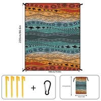 Stay dry & sand-free with this windproof, anchored beach blanket, perfect......