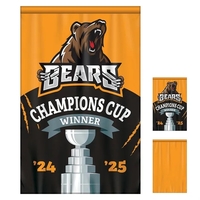 Full Color, Full Custom Sports Championship Banner Single Sided With...