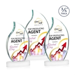 Croydon VividPrint™ Award on Alberton Base - White