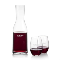 Crystalline Carafe Set. Includes the 40oz Caldmore Carafe and your choice......
