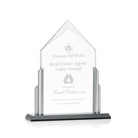 The Amarillo Award features an optical crystal pentagon with a beveled......