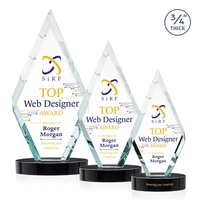 Richmond VividPrint™ Award on Alberton Base - Black... from ASI 84592 St...