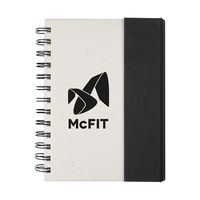 The Wormer Spiral Bound Journal with Sticky Notes & Magnetic Closure... from...