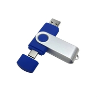 An aluminum and plastic Type-C USB 2.0 flash drive available in... from ASI...