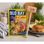 Old Bay Crab Cake Gift Kit with Engraved Wooden Mallet