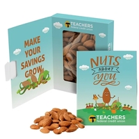 Book Window Box - Roasted Unsalted Almonds