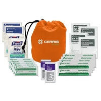 A small but handy first aid kit stored in a cinch... from ASI 84514 Safety Made