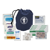 Is a compact all-in-one essentials kit packaged in a durable mini... from ASI...