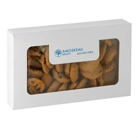 Small box filled with Crave Collection Chocolate Chip Cookies... from ASI...