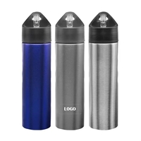 Stainless steel metallic matte finish bottle of 25 oz capacity and... from...