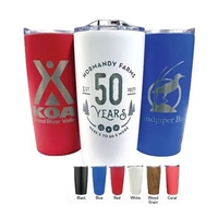 20 oz Stainless Steel Tumbler double wall, vacuum sealed with surface... from...