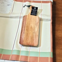 Elegant 13" solid cherry wood board for versatile charcuterie and serving.......