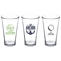 16 oz. pint glass with a thick base and walls.... from ASI 88060 Snugz/USA Inc