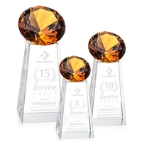 The sparkling Optical Crystal Novita Award tapers up from its squared... from...