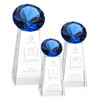 The sparkling Optical Crystal Novita Award tapers up from its squared... from...