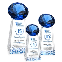 The Optical Crystal Novita VividPrint™ Award tapers up from its squared......