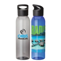 22 oz. BPA-free plastic water bottle with twist-off carry handle lid.... from...