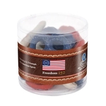 Freedom250 - Round Acetate - Red, White & Blue Mini Pretzels