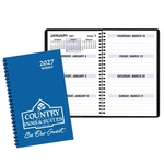 Large Print Weekly Desk Planner - TechnoColor